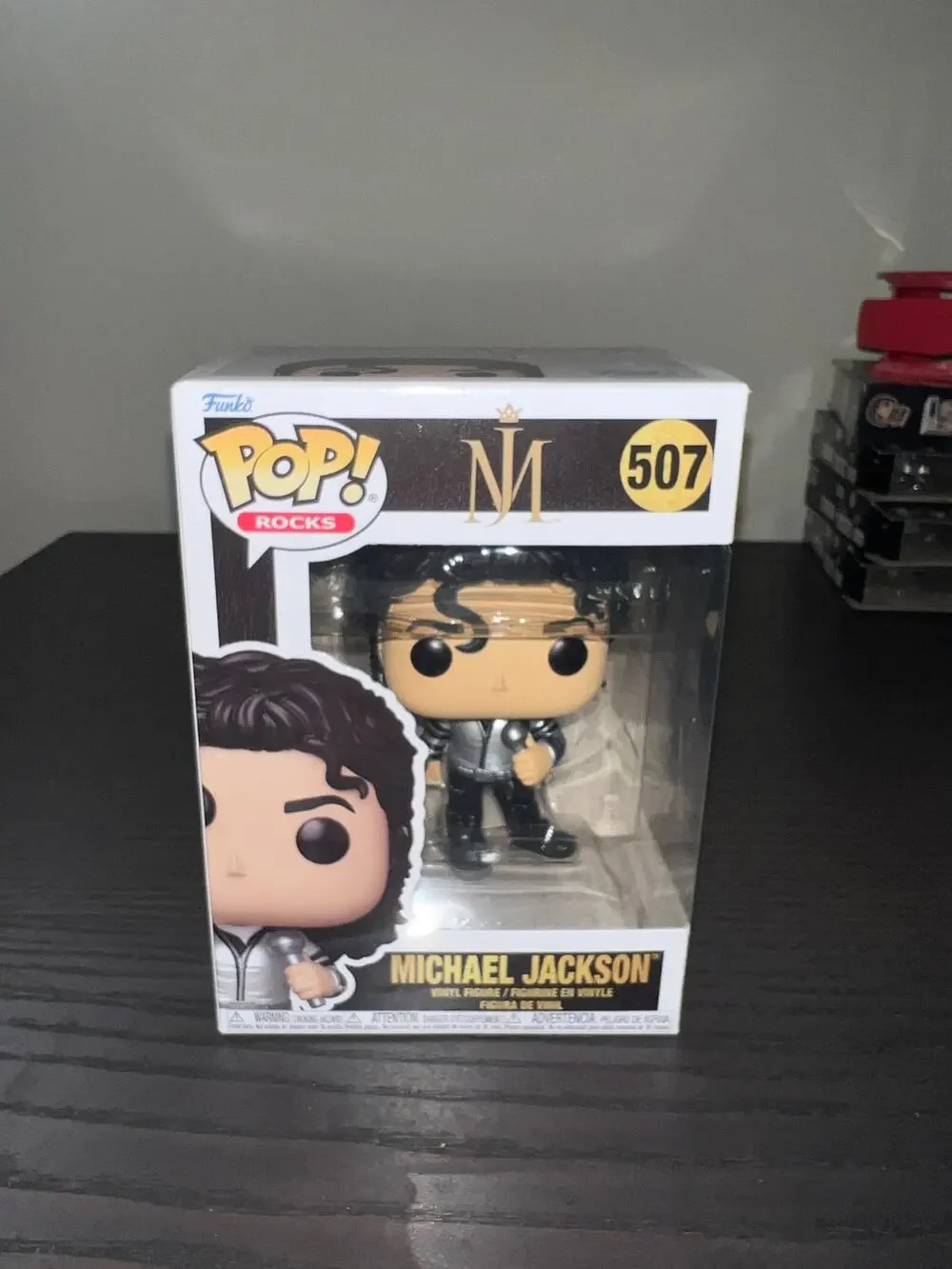 NEW IN HAND Michael Jackson Bad World Tour Funko Pop #507 Vinyl Music Rocks MJ